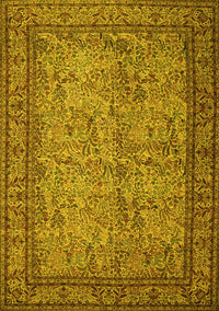 Persian Yellow Traditional Rug, tr150yw
