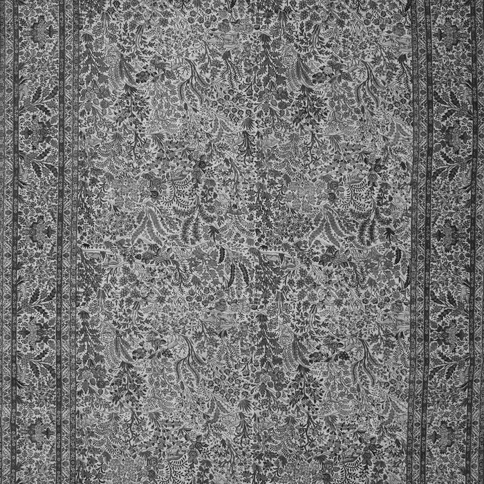 Serging Thickness of Machine Washable Persian Gray Traditional Rug, wshtr150gry