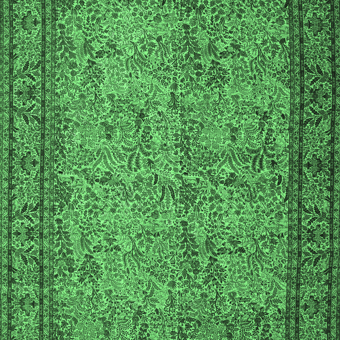 Persian Emerald Green Traditional Rug, tr150emgrn