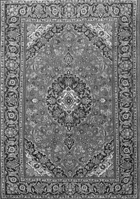 Medallion Gray Traditional Rug, tr1511gry