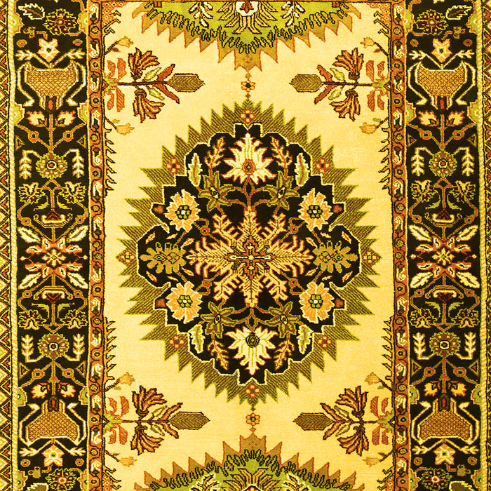 Persian Yellow Traditional Rug, tr1512yw