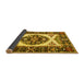 Sideview of Persian Yellow Traditional Rug, tr1512yw