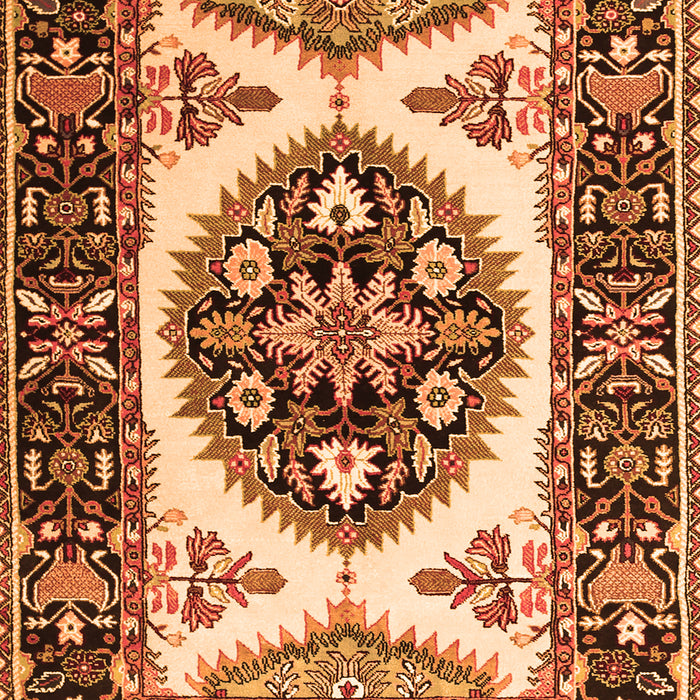 Persian Orange Traditional Rug, tr1512org