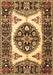 Machine Washable Persian Brown Traditional Rug, wshtr1512brn