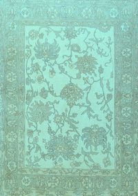 Persian Light Blue Traditional Rug, tr1513lblu