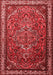 Medallion Red Traditional Area Rugs