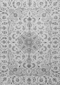 Medallion Gray Traditional Rug, tr1516gry