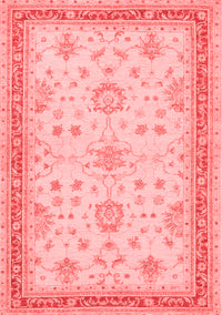 Oriental Red Traditional Rug, tr1517red