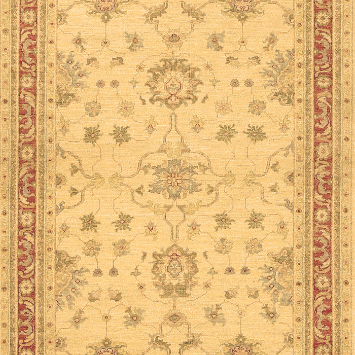 Machine Washable Oriental Brown Traditional Rug, wshtr1517brn