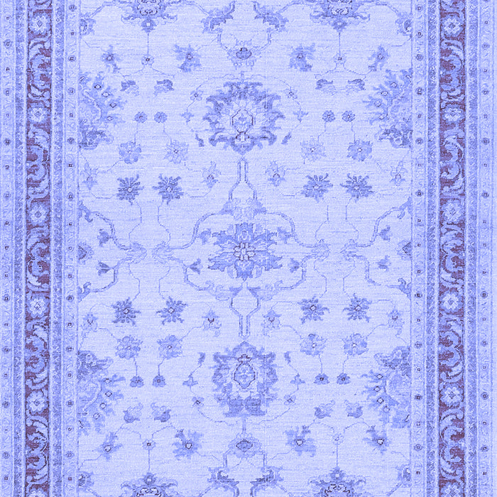 Oriental Blue Traditional Rug, tr1517blu