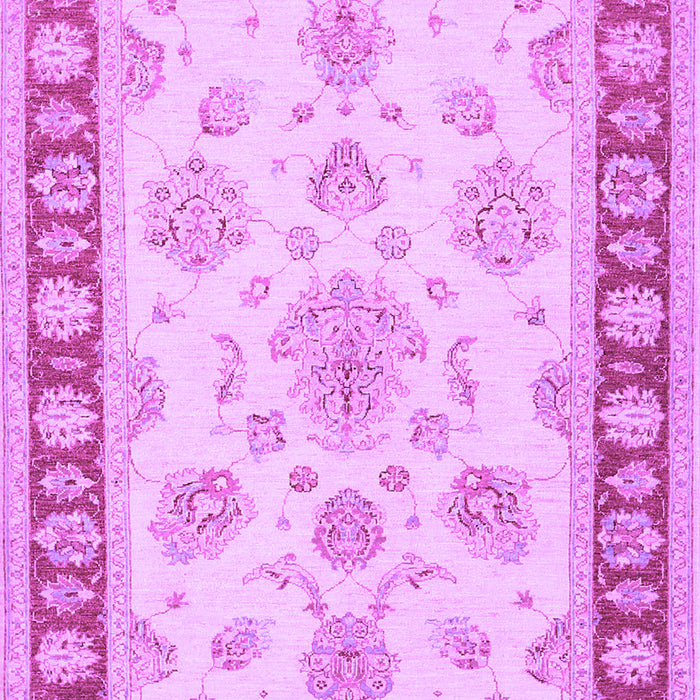 Machine Washable Oriental Purple Traditional Area Rugs, wshtr1518pur