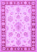 Oriental Purple Traditional Rug, tr1518pur