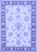 Oriental Blue Traditional Rug, tr1518blu