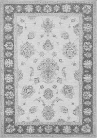 Oriental Gray Traditional Rug, tr1518gry