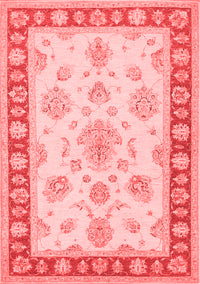 Oriental Red Traditional Rug, tr1518red