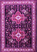 Machine Washable Persian Pink Traditional Rug, wshtr1520pnk