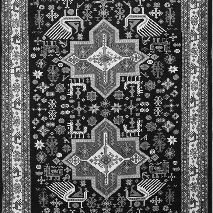 Persian Gray Traditional Rug, tr1520gry