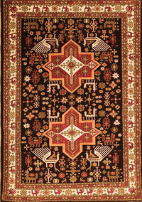 Persian Orange Traditional Rug, tr1520org