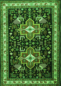 Persian Green Traditional Rug, tr1520grn