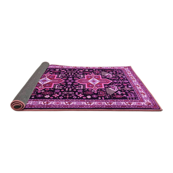 Sideview of Persian Pink Traditional Rug, tr1520pnk
