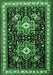 Persian Emerald Green Traditional Rug, tr1520emgrn