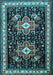 Persian Light Blue Traditional Rug, tr1520lblu