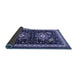 Sideview of Persian Blue Traditional Rug, tr1520blu