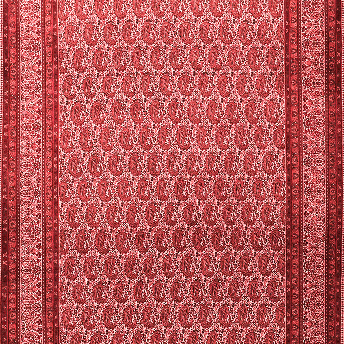 Machine Washable Persian Red Traditional Rug, wshtr1521red