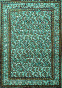 Persian Turquoise Traditional Rug, tr1521turq