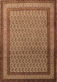 Persian Brown Traditional Rug, tr1521brn