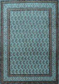 Persian Light Blue Traditional Rug, tr1521lblu