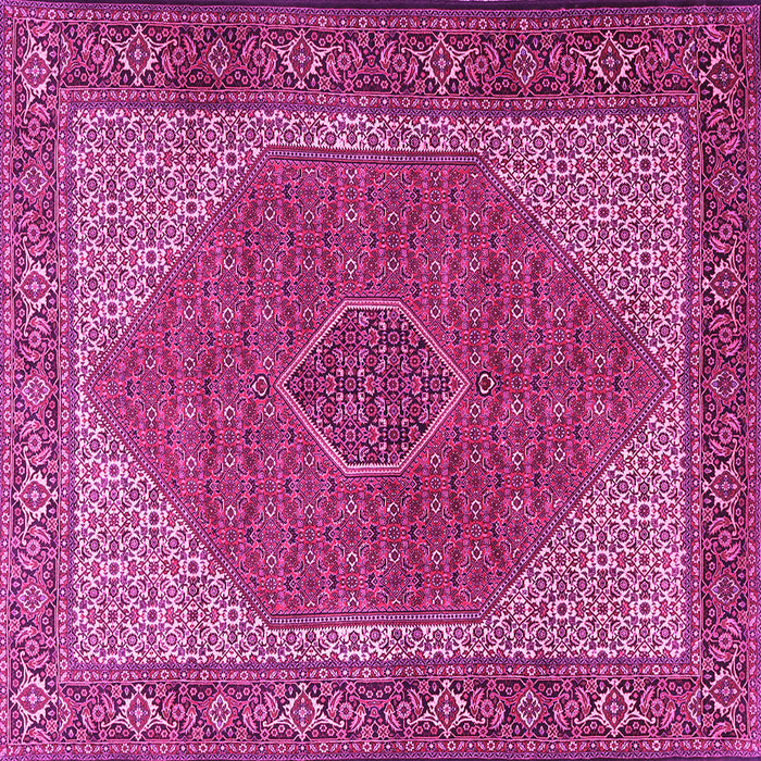 Square Persian Pink Traditional Rug, tr1522pnk
