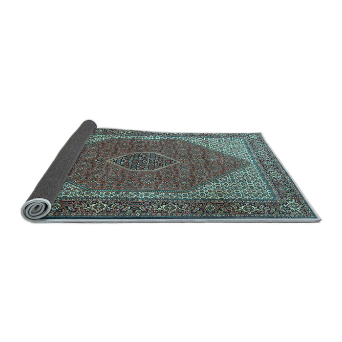 Sideview of Persian Light Blue Traditional Rug, tr1522lblu