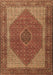 Machine Washable Persian Brown Traditional Rug, wshtr1522brn