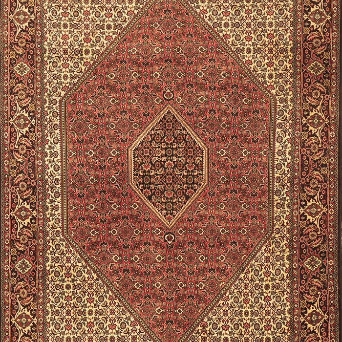Machine Washable Persian Brown Traditional Rug, wshtr1522brn