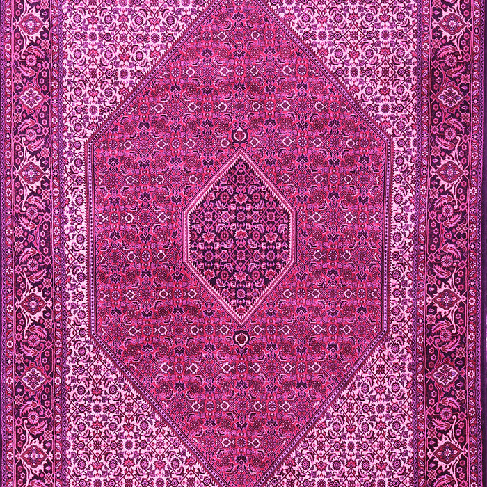 Machine Washable Persian Pink Traditional Rug, wshtr1522pnk