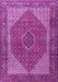 Machine Washable Persian Purple Traditional Area Rugs, wshtr1522pur