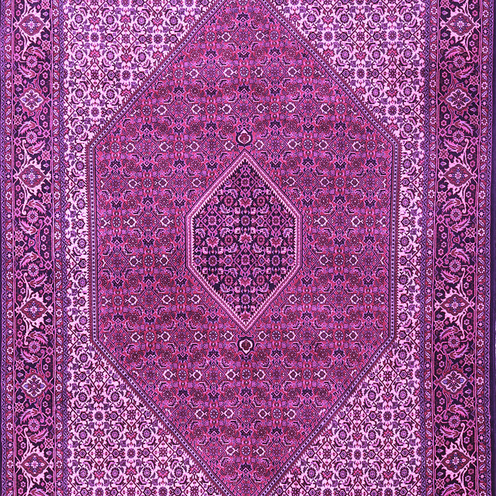 Machine Washable Persian Purple Traditional Area Rugs, wshtr1522pur