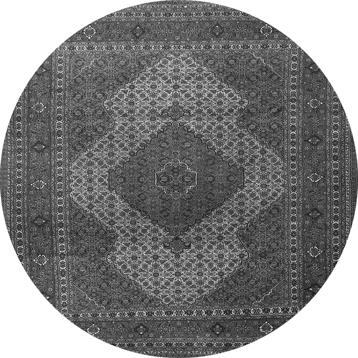 Machine Washable Persian Gray Traditional Rug, wshtr1523gry