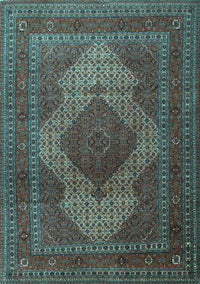 Persian Light Blue Traditional Rug, tr1523lblu