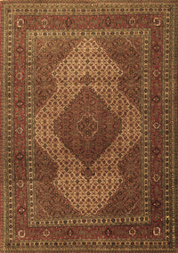 Persian Brown Traditional Rug, tr1523brn