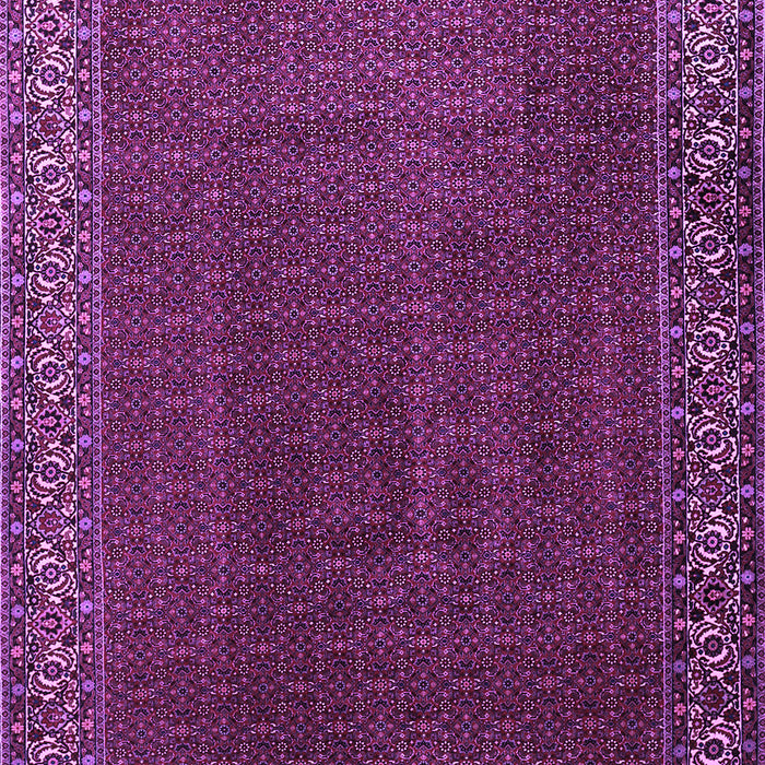 Machine Washable Persian Purple Traditional Area Rugs, wshtr1524pur