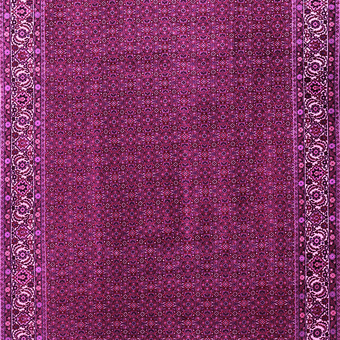Machine Washable Persian Pink Traditional Rug, wshtr1524pnk