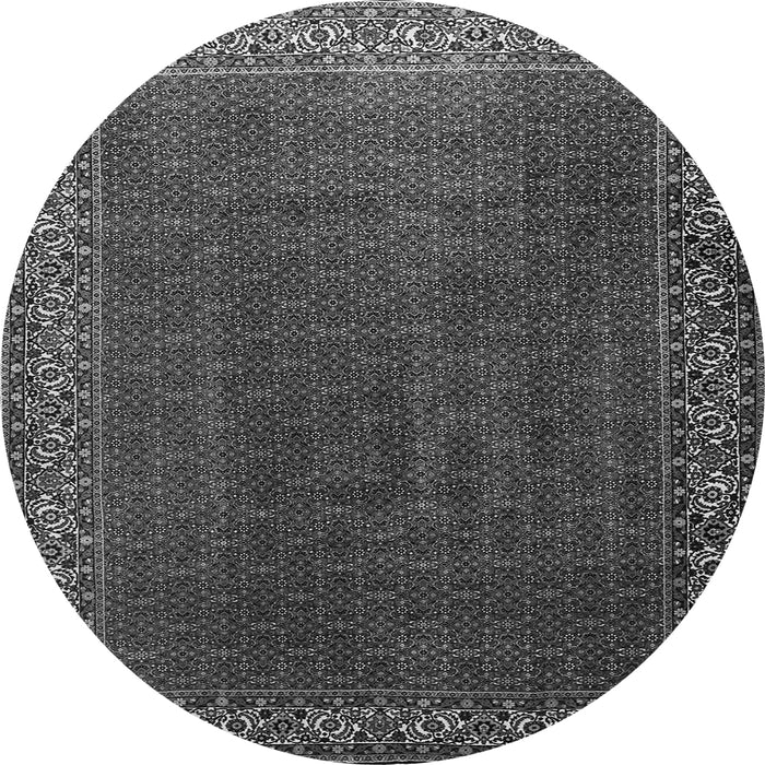 Square Persian Gray Traditional Rug, tr1524gry
