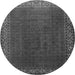 Square Persian Gray Traditional Rug, tr1524gry