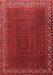 Persian Red Traditional Area Rugs