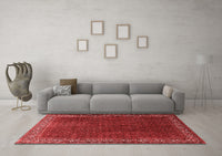 Machine Washable Persian Red Traditional Rug, wshtr1524red