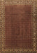 Persian Brown Traditional Rug, tr1524brn