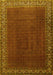Persian Yellow Traditional Rug, tr1524yw
