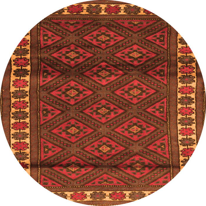 Machine Washable Persian Orange Traditional Area Rugs, wshtr1525org